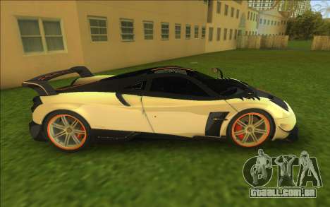 Pagani Huayra BC (Good car) para GTA Vice City