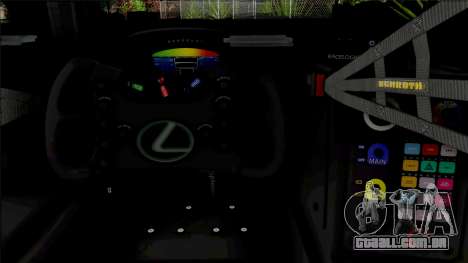 Lexus RC F GT3 para GTA San Andreas