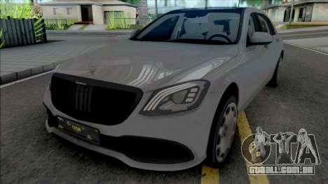 Mercedes-Maybach S650 W222 2019 para GTA San Andreas