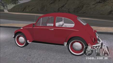 Volkswagen Beetle (Fusca) 1300 1971 - Brazil para GTA San Andreas