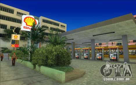 Shell Station mod para GTA Vice City