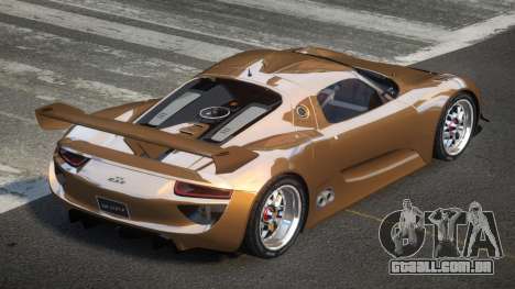 Porsche 918 SP Racing para GTA 4