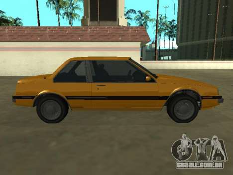 Chevrolet Cavalier Coupe 1988 para GTA San Andreas