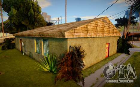 As novas texturas da casa de Ryder para GTA San Andreas