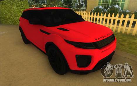 Land Rover Range Rover Evoque para GTA Vice City