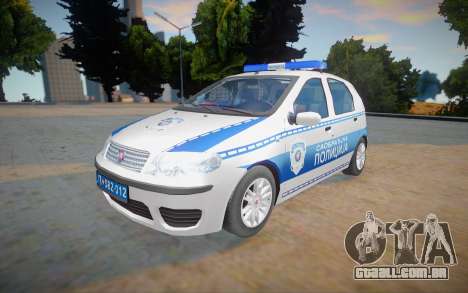 Fiat Punto Mk2 Classic Policija para GTA San Andreas
