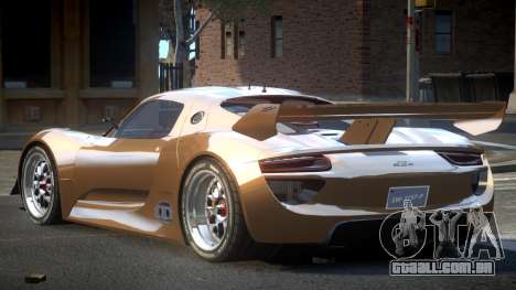 Porsche 918 SP Racing para GTA 4