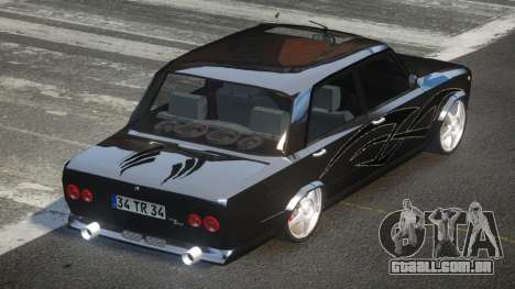 Fiat 124 SP Tuned para GTA 4