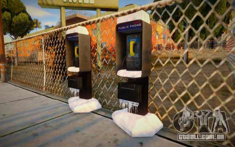 Winter Public Phone para GTA San Andreas