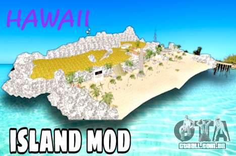 Ilha Havaí Mod para GTA San Andreas
