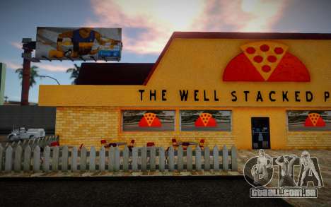 Nova textura de uma pizzaria em Edelwood para GTA San Andreas