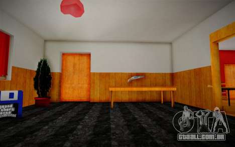 A nova casa de C.J. (interior) para GTA San Andreas