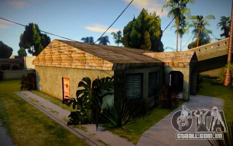 As novas texturas da casa de Ryder para GTA San Andreas