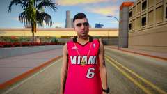 GTA Online Skin Ramdon N23 Male Miami Heat Lebro para GTA San Andreas