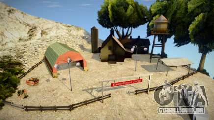 New Farm In Mount Chiliad para GTA San Andreas