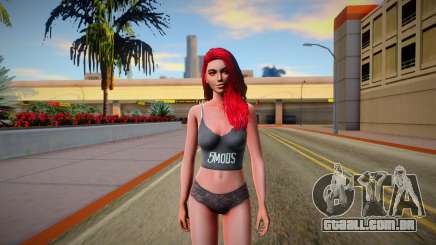 Lana top and panties from The Sims 4 para GTA San Andreas