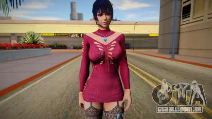 DOAXVV Nyotengu Code Rouge para GTA San Andreas