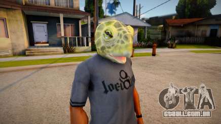 Lizard mask (GTA Online DLC) para GTA San Andreas