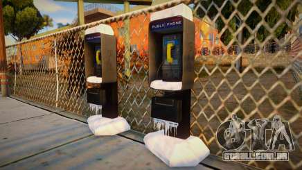 Winter Public Phone para GTA San Andreas