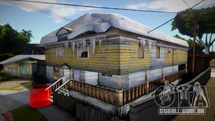 Winter CJ House para GTA San Andreas