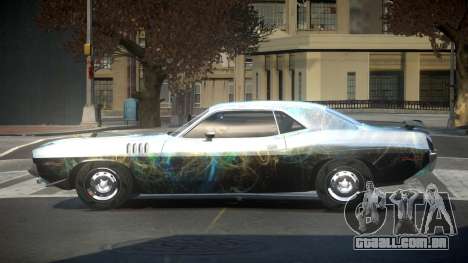 Plymouth Cuda 70S U-Style L2 para GTA 4