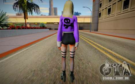 Chica Trapper para GTA San Andreas