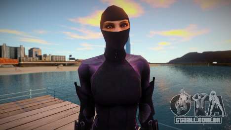 Mujer Ninja para GTA San Andreas