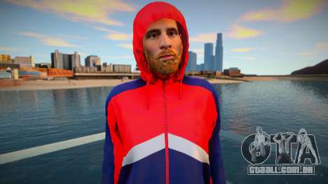 Lionel Messi in hood para GTA San Andreas