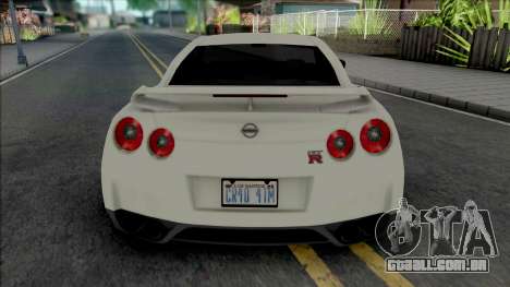 Nissan GT-R R35 [Fixed] para GTA San Andreas