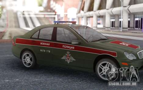 Polícia Militar Classe Mercedes-Benz C para GTA San Andreas