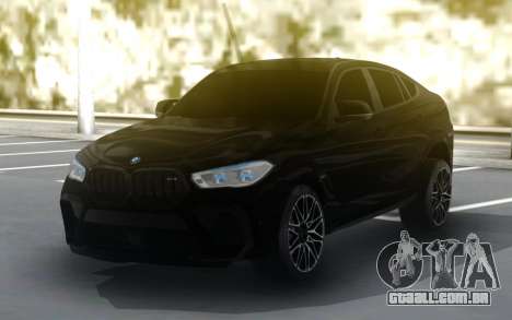 BMW X6M Competition 2020 para GTA San Andreas