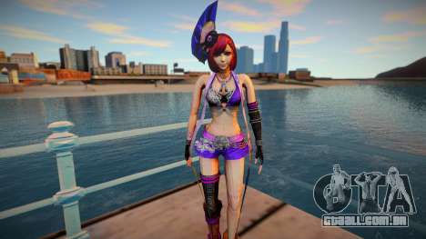 Gracia Warriors Orochi 3 Outfit para GTA San Andreas