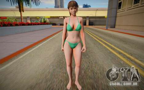 DOAXVV Hitomi Normal Bikini para GTA San Andreas