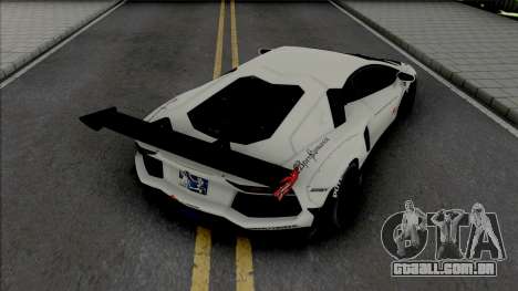 Lamborghini Aventador LP700-4 LB LE v2 para GTA San Andreas