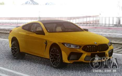 BMW M8 Gold para GTA San Andreas