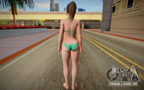 DOAXVV Hitomi Normal Bikini para GTA San Andreas