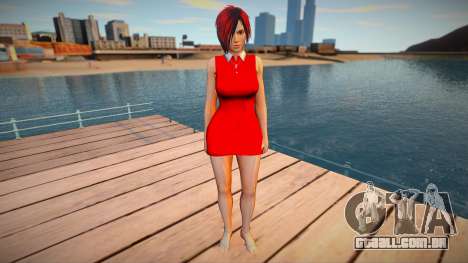 Mila Casual dress para GTA San Andreas