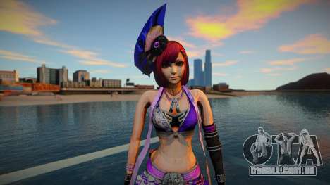 Gracia Warriors Orochi 3 Outfit para GTA San Andreas