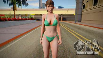 DOAXVV Hitomi Normal Bikini para GTA San Andreas