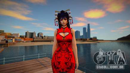 DOA5 LR Nyotengu Alluring Mandarin dress para GTA San Andreas