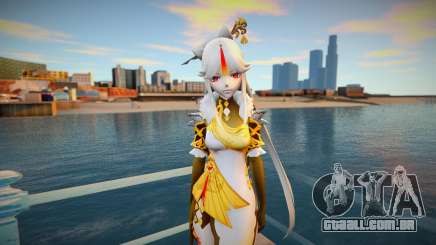 Ningguang from Genshin Impact para GTA San Andreas