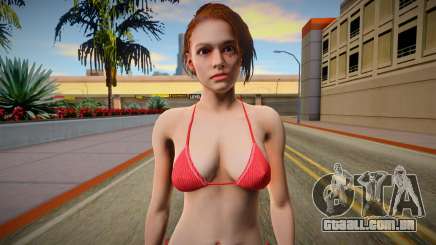 RE3 Remake Jill Valentime Bikini v2 para GTA San Andreas