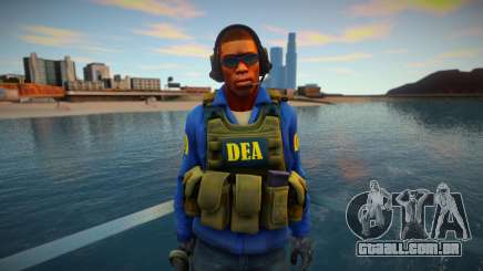 Retexture CS Skin to be a DEA para GTA San Andreas