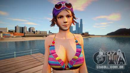 Hitomi Cosplay Tekken para GTA San Andreas