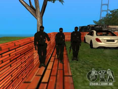 Forças Especiais da Pele para GTA San Andreas