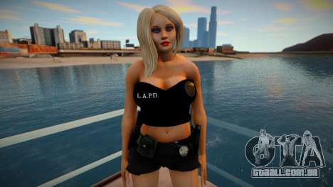 Police Girl Officer para GTA San Andreas