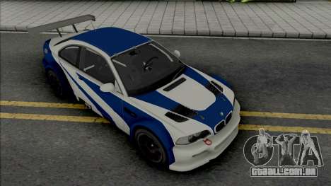 BMW M3 GTR [HQ] para GTA San Andreas