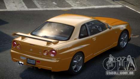 Nissan Skyline PSI R34 US para GTA 4