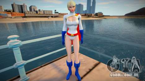 Power Girl para GTA San Andreas