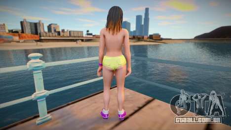 Nanami Hot Pants Topless para GTA San Andreas